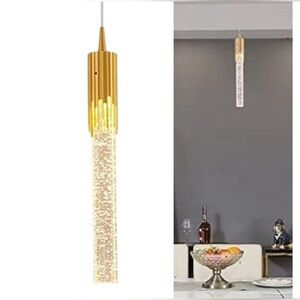 Post-Modern Simple Pendant Cristal LED Light Adjustable Luxury Chandelier